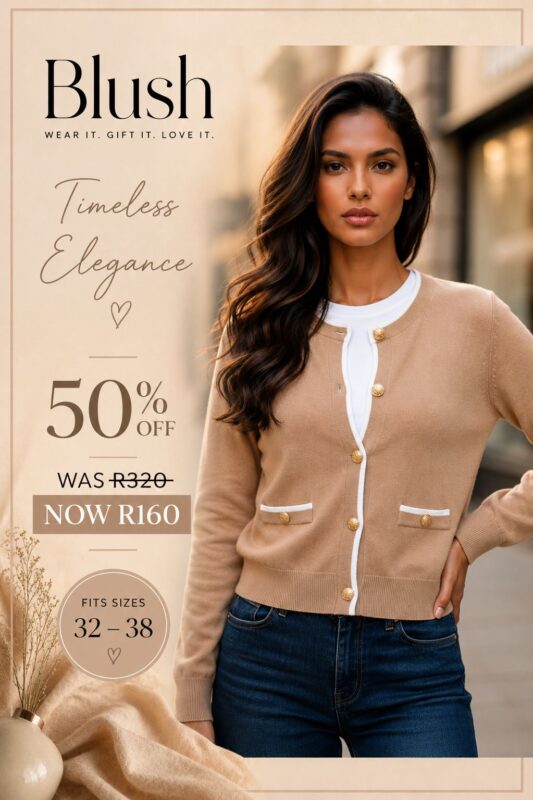 Light brown cardigan